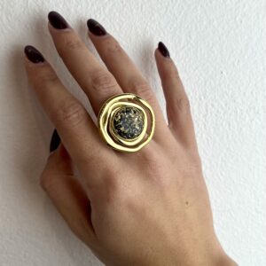 Anillo Noir Gold