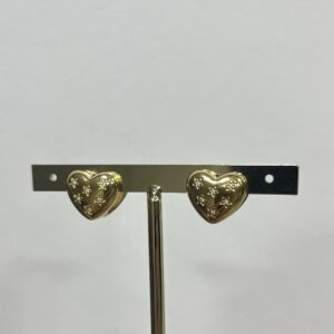 Pendientes Corazón Zirconita