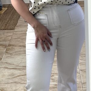 Pantalón Wideleg Blanco