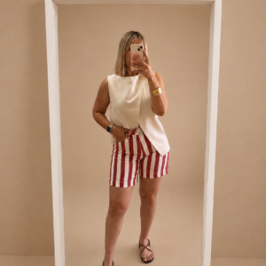 Bermudas rayas